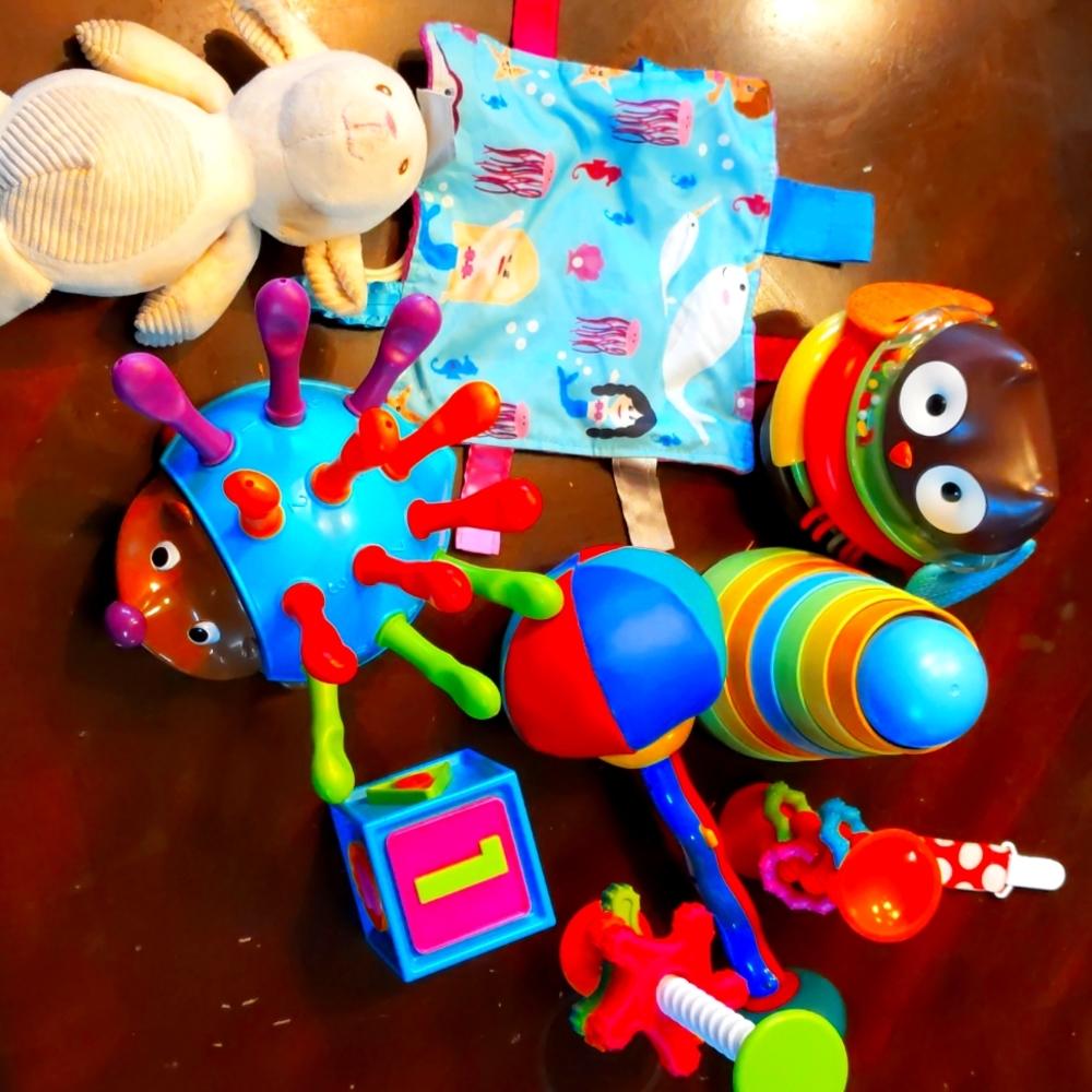 Big lot of baby toddler toys